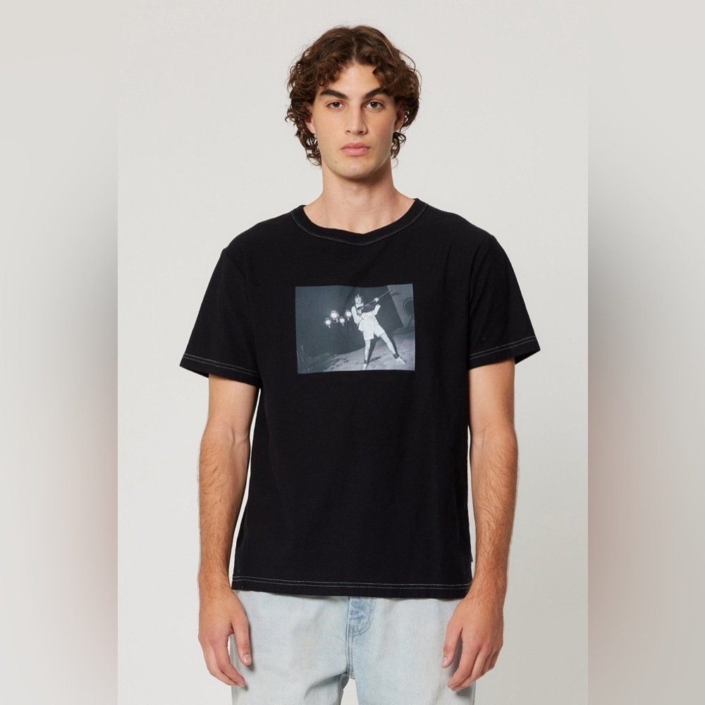 Rolla’s AC/DC Black Graphic T-Shirt Size M